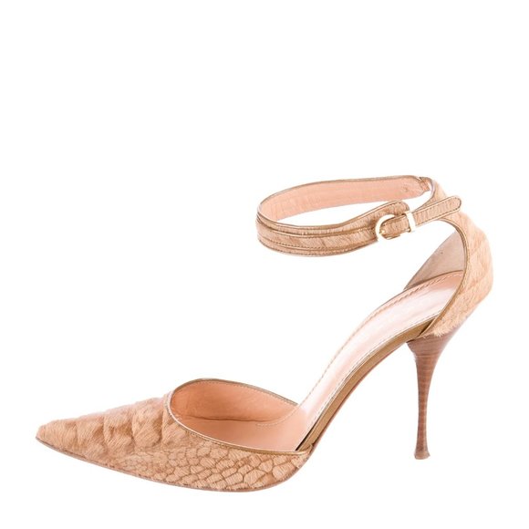 Casadei Shoes - CASADEI Ponyhair d'Orsay Pumps Size: 9.5